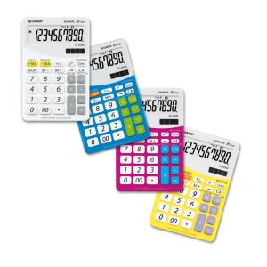 CALCOLATRICE SHARP EL-M332 ELSI MATE 10 DIGIT – BIANCO