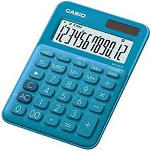 CALCOLATRICE CASIO MS-7UC 12 CIFRE DA TAVOLO – VERDE PASTELLO