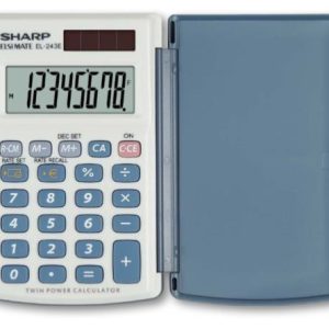 CALCOLATRICE SHARP EL243 EB